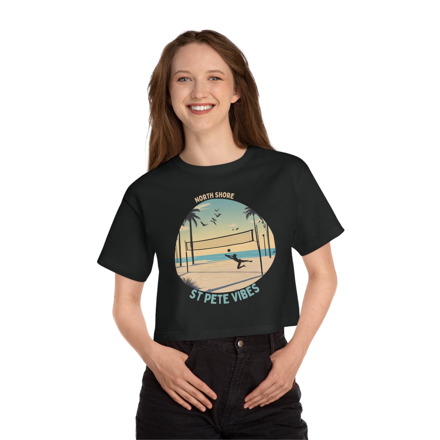 North Shore Champion Women's Cropped T-Shirt