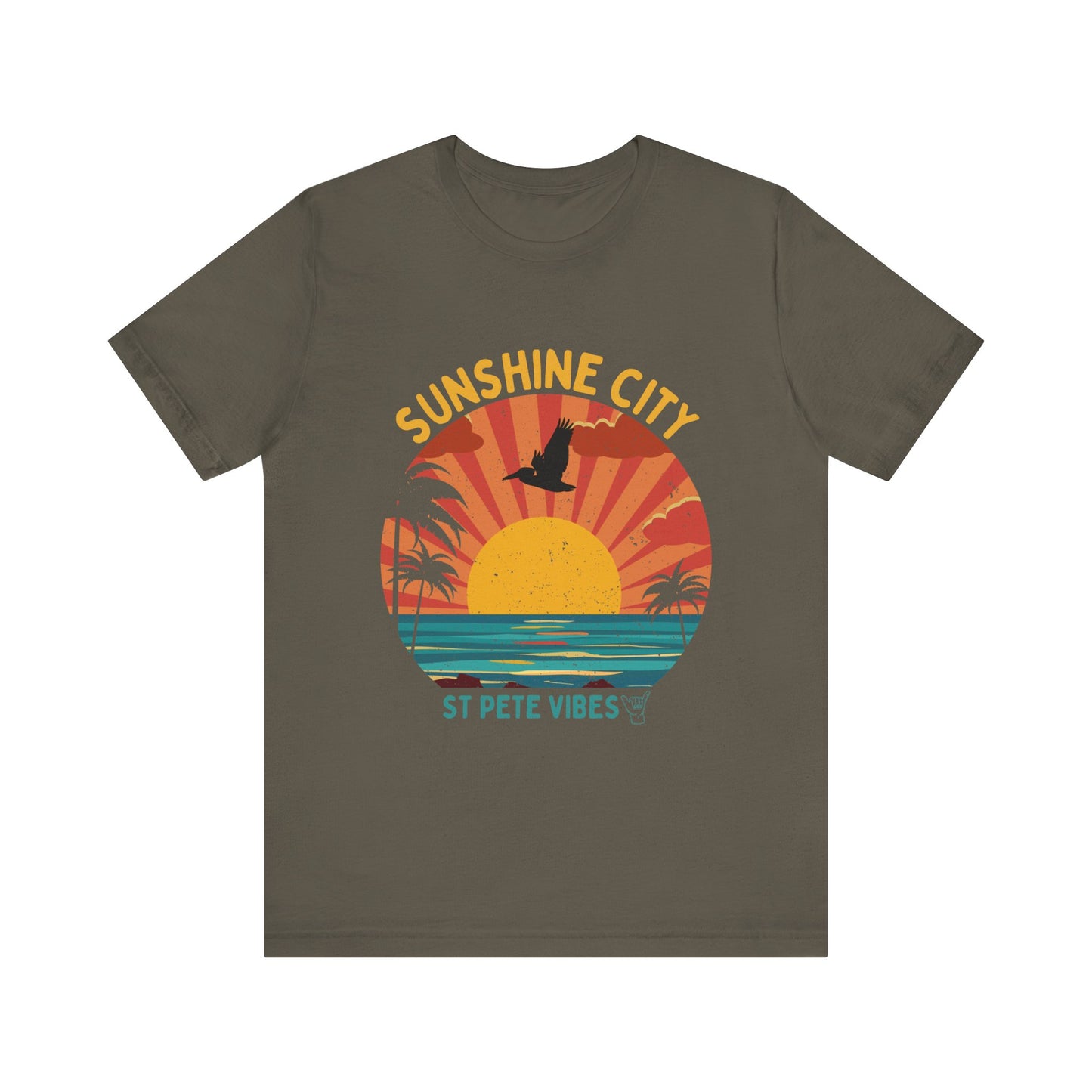 St Pete Vibes Short Sleeve Tee (Unisex)