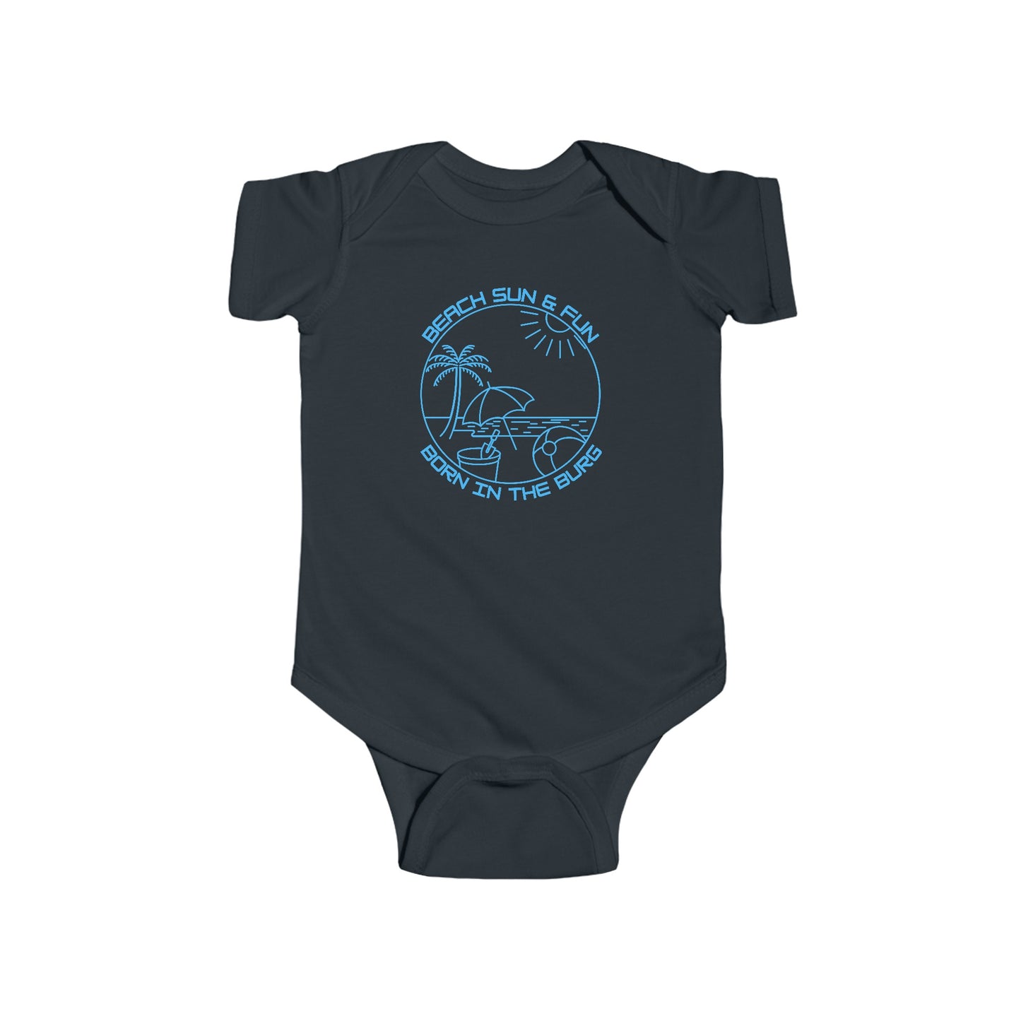 Born in the Burg Infant Bodysuit/Onesie