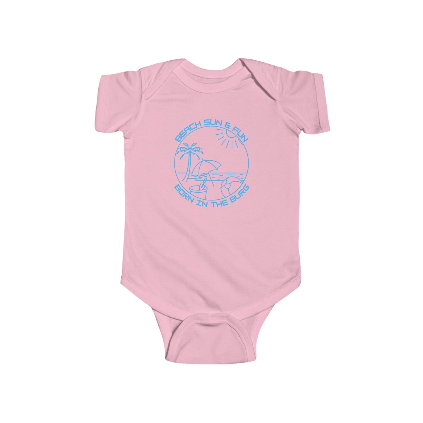 Born in the Burg Infant Bodysuit/Onesie