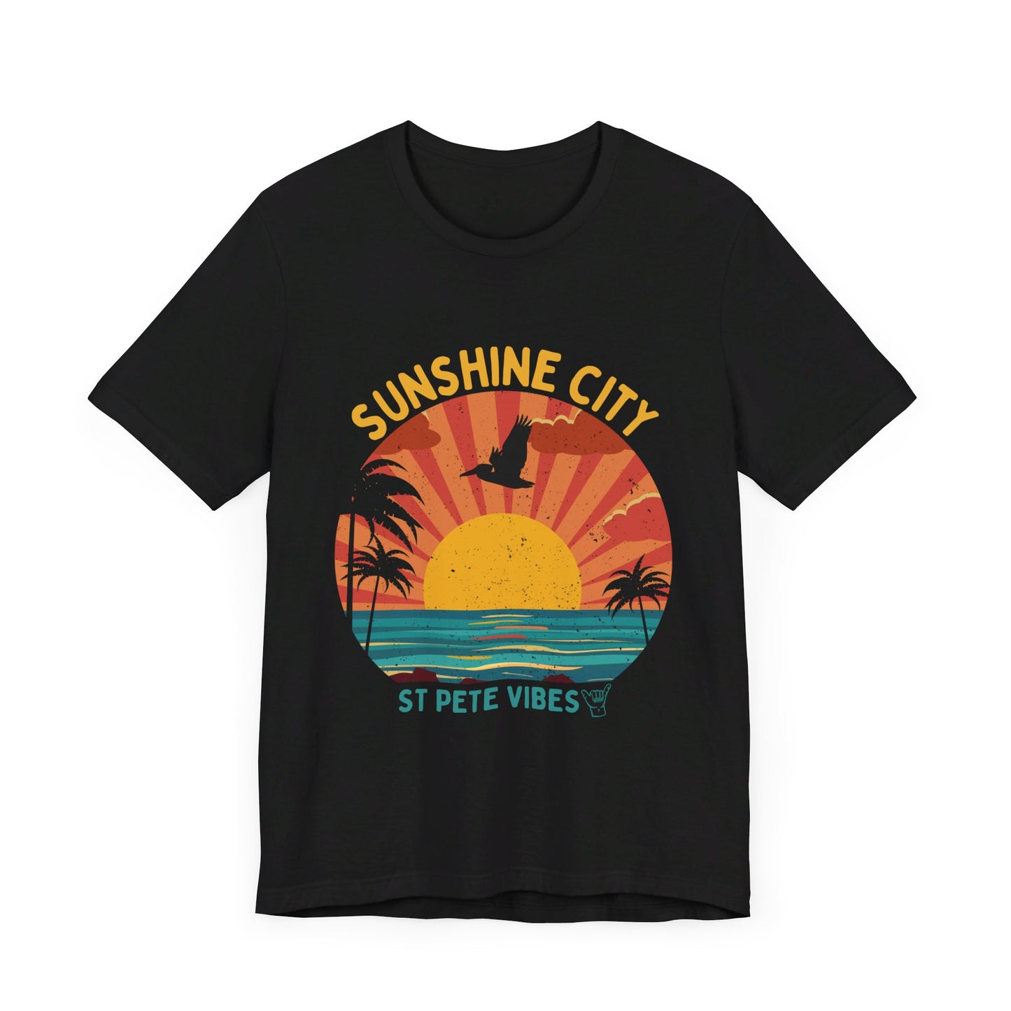 St Pete Vibes Short Sleeve Tee (Unisex)