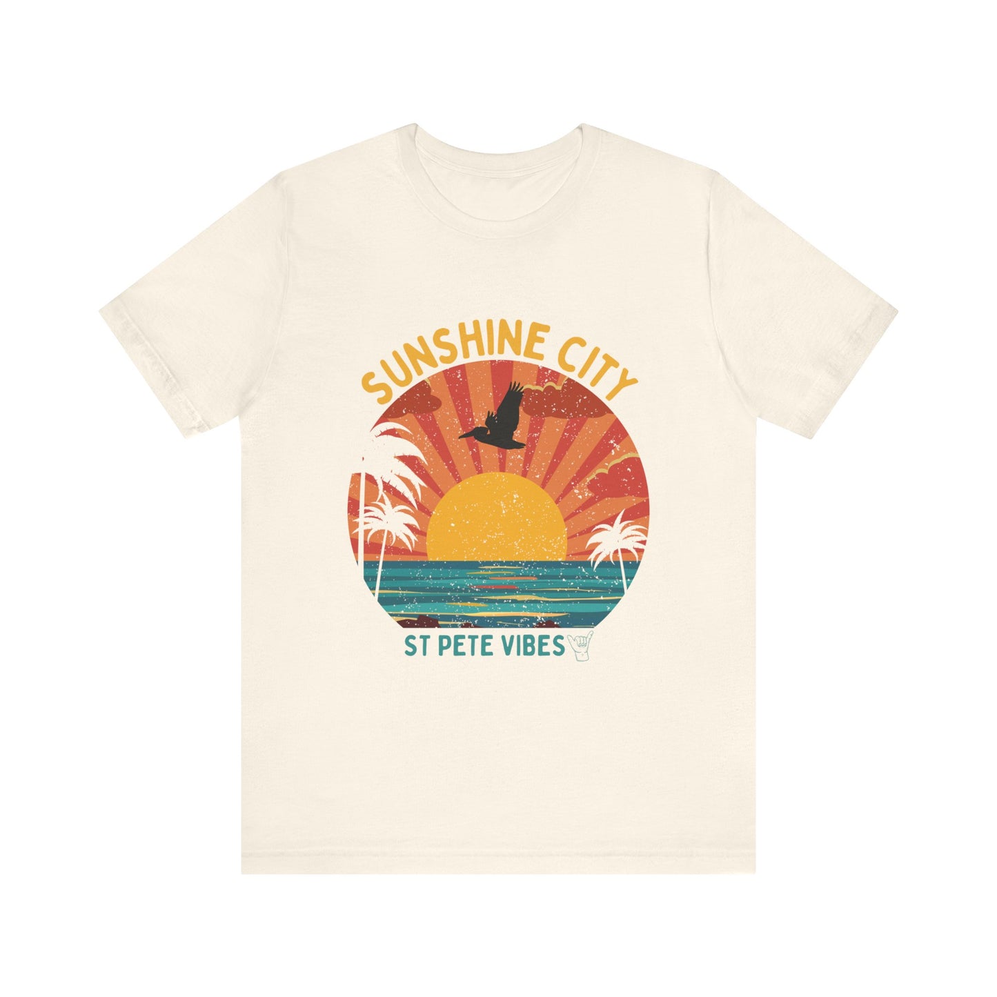 St Pete Vibes Short Sleeve Tee (Unisex)